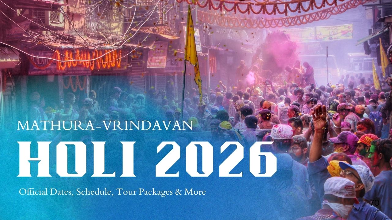 Holi In Mathura Vrindavan 2026.