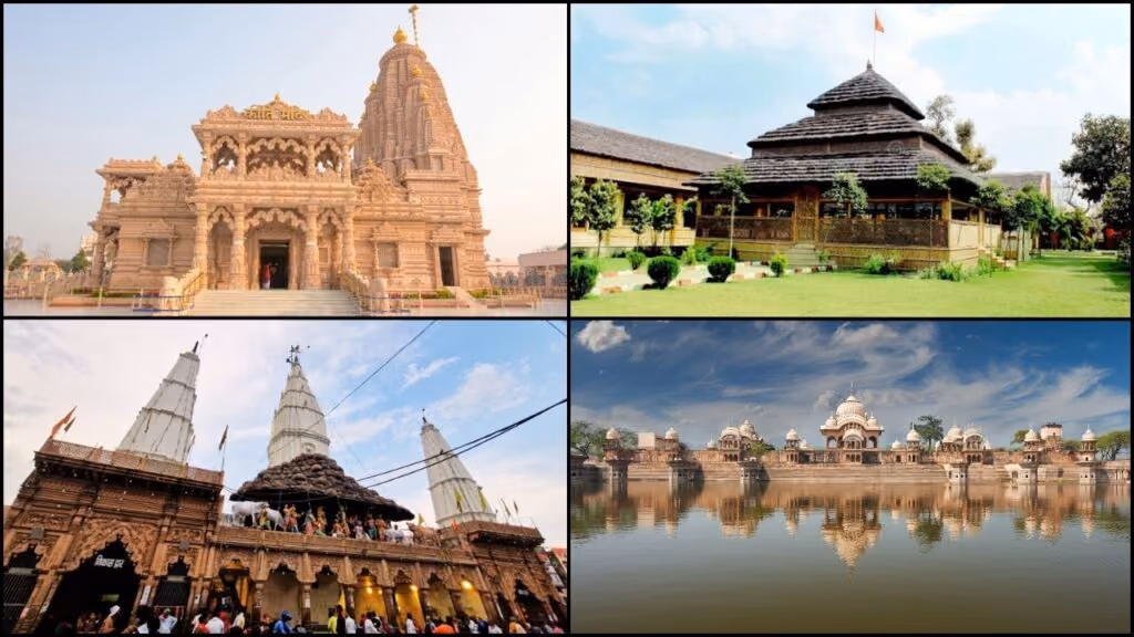 (Gokul, Goverdhan, Nandgaon, Barsana)