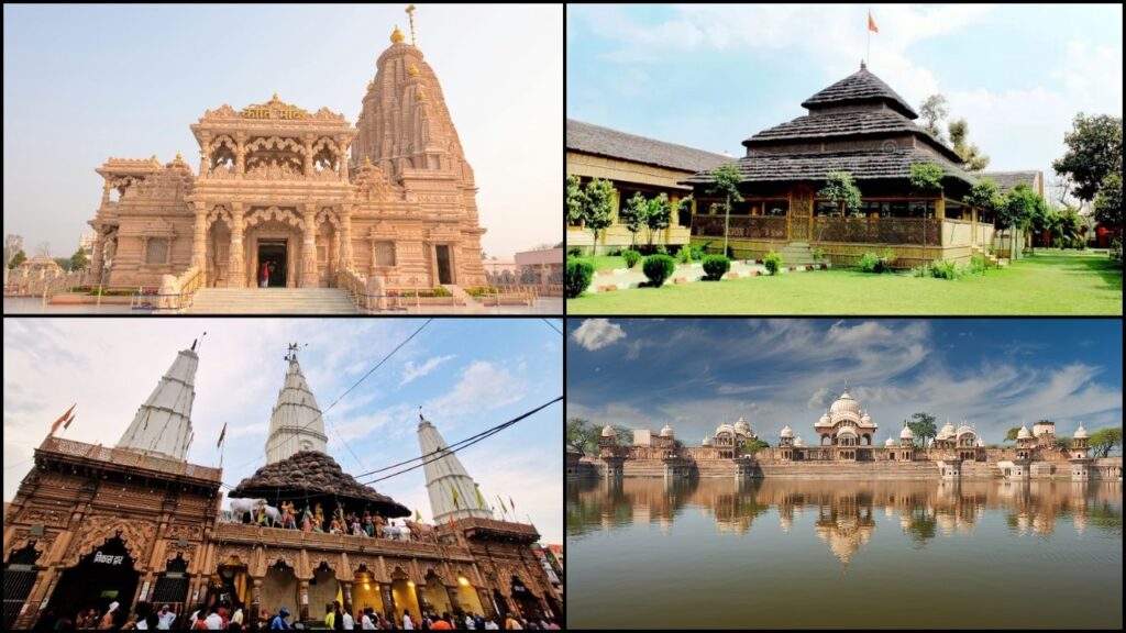 (Gokul, Goverdhan, Nandgaon, Barsana)