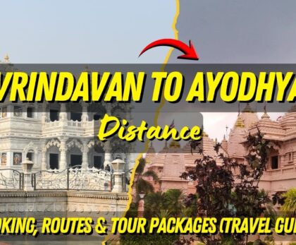 Vrindavan to Ayodhya Distance