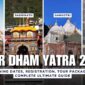 Char Dham Opening Dates 2026