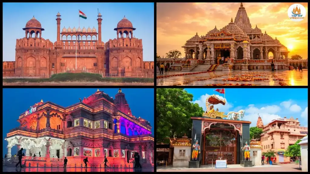 Delhi to Ayodhya Mathura Vrindavan
