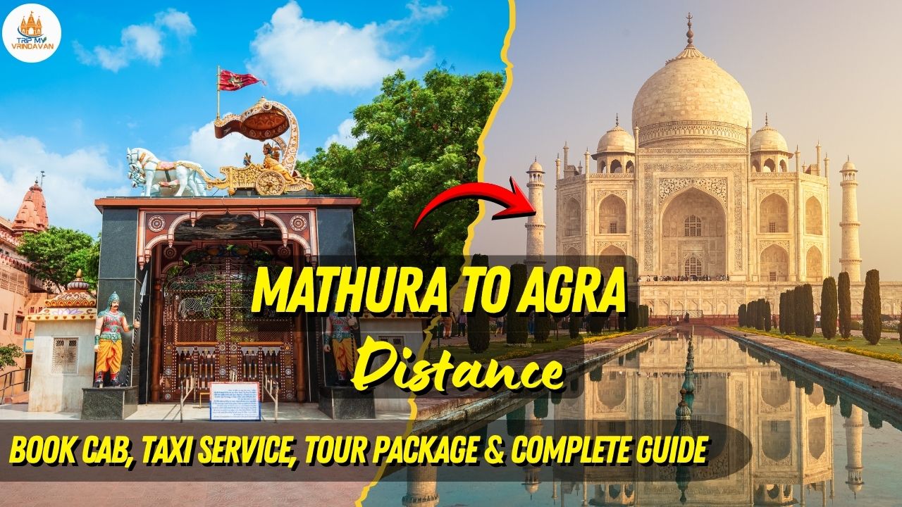 Mathura to Agra Distance