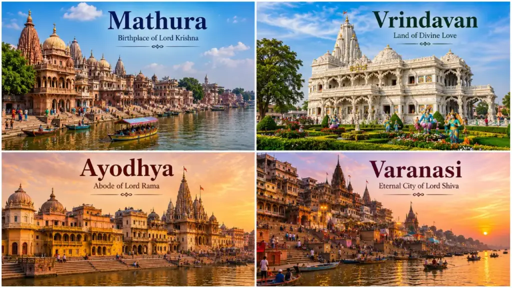 Mathura Vrindavan Ayodhya Varanasi (1)