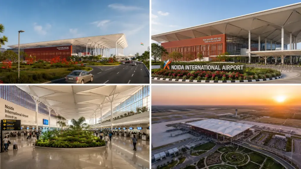 Noida International Airport to Mathura Distance (1)