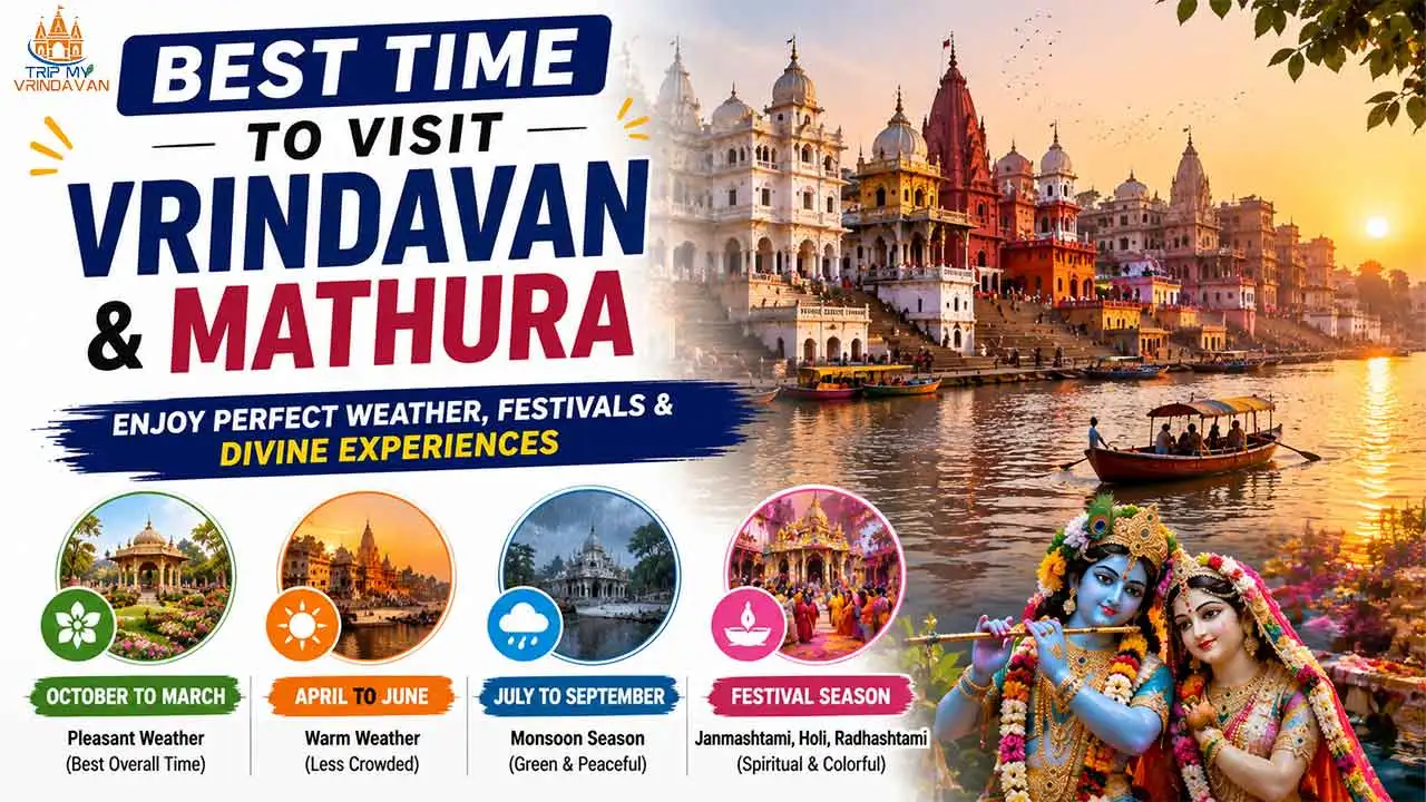 Best Time to Visit Vrindavan and Mathura
