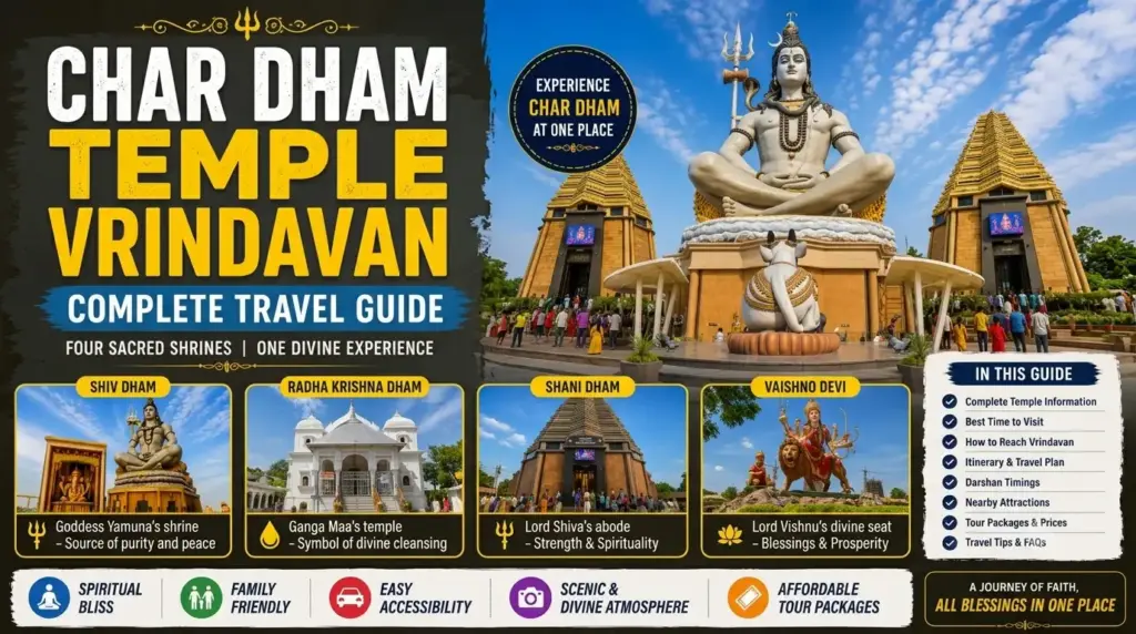 Char Dham Temple Vrindavan (1)