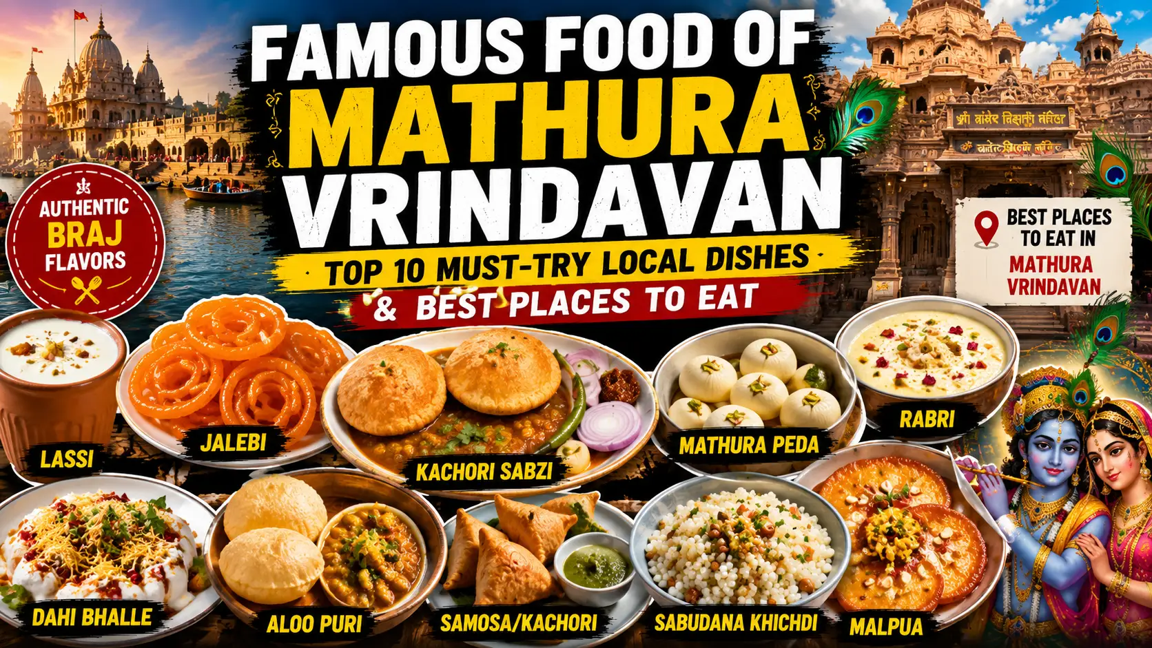 Famous Food of Mathura Vrindavan