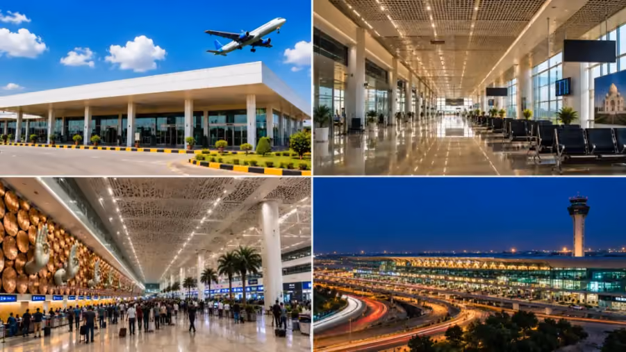 Mathura Nearest Airport Distance