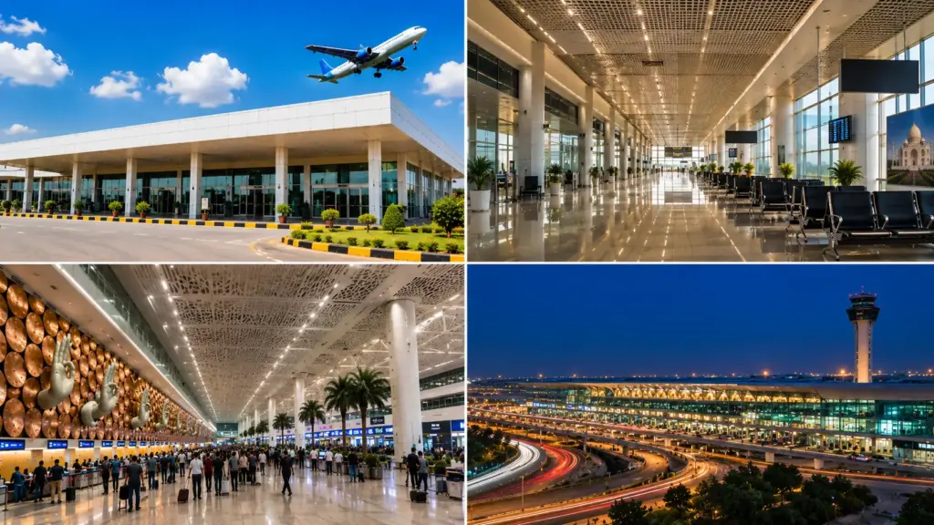 Mathura Nearest Airport Distance