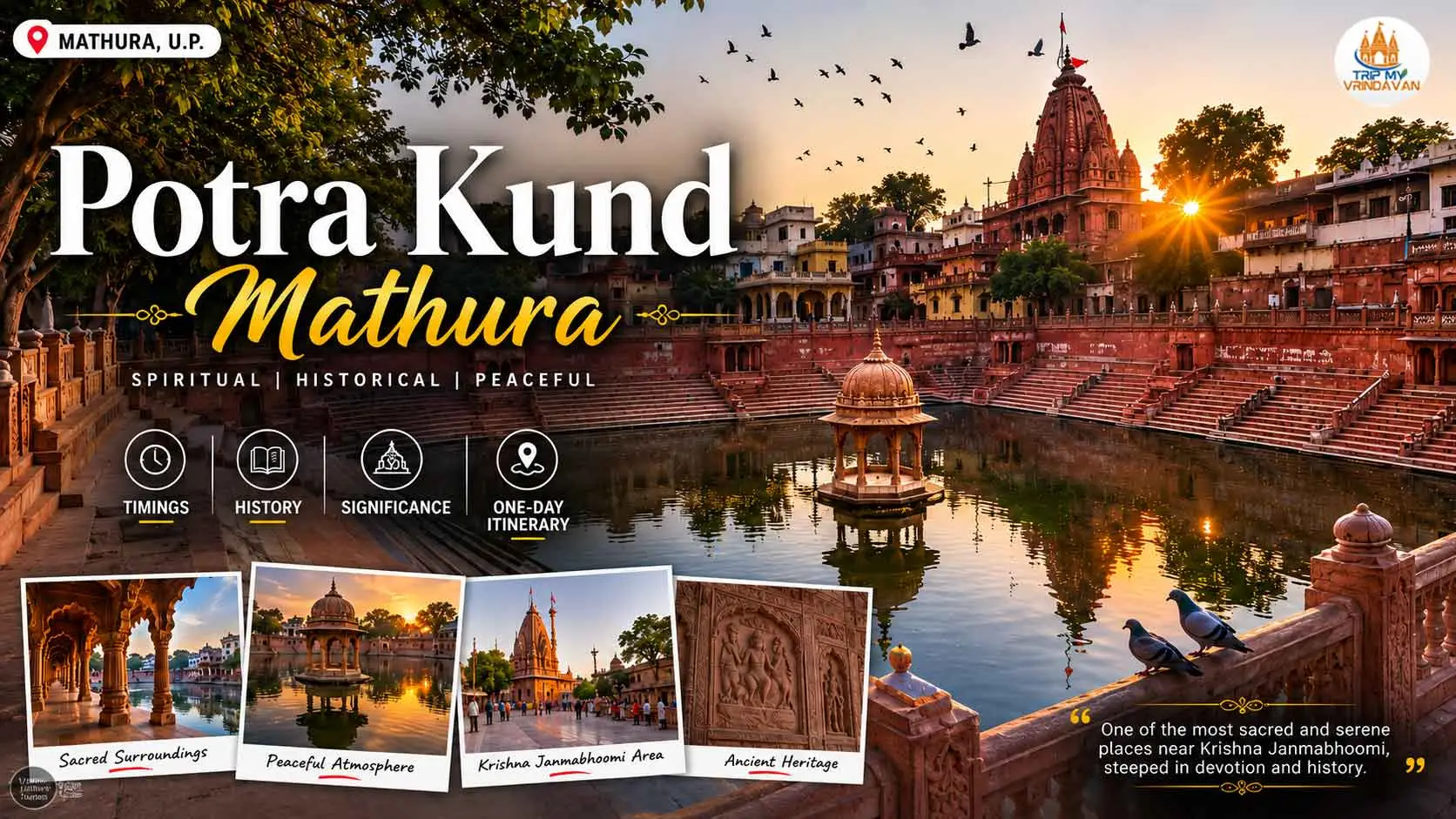 Potra Kund Mathura Timings