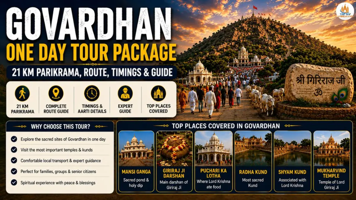 Govardhan One Day Tour Package