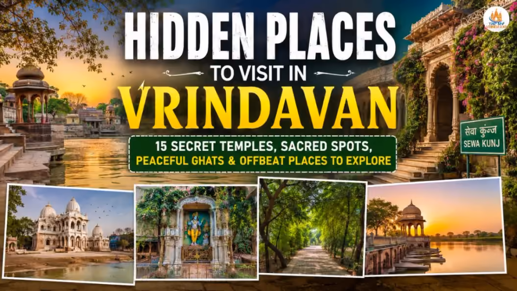Hidden Places to Visit in Vrindavan - 15 Secret Temples, Sacred Spots, Peaceful Ghats & Offbeat Places to Explore