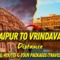 Jaipur to Vrindavan Distance