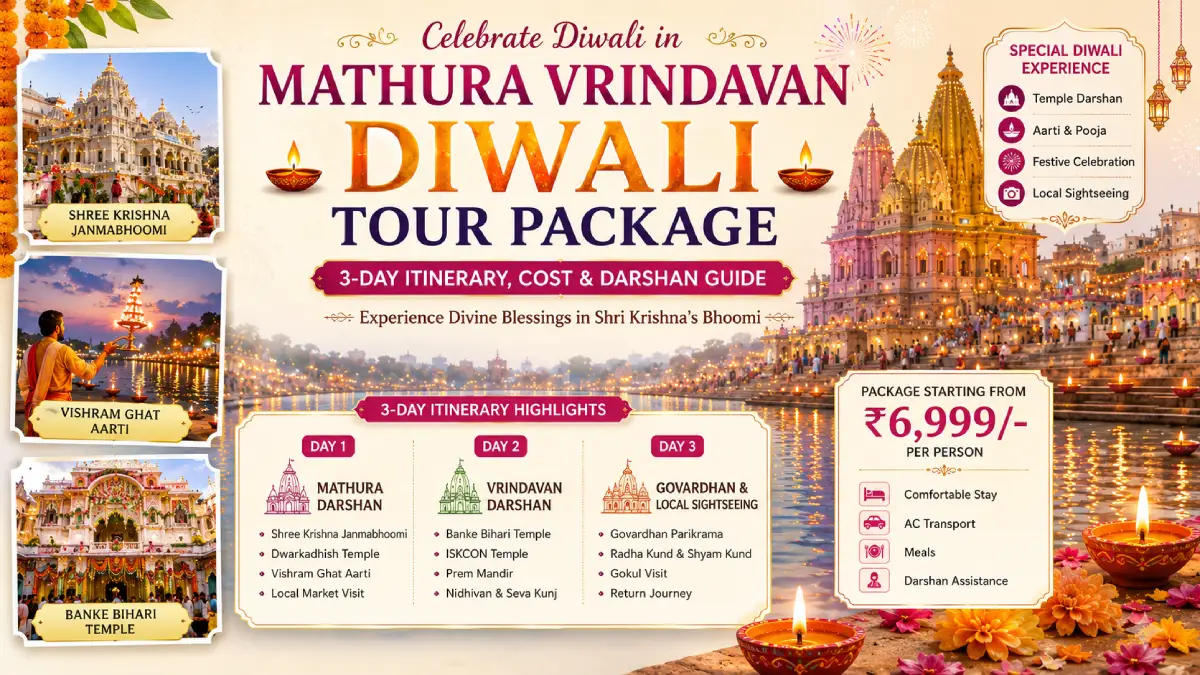 Mathura Vrindavan Diwali Tour Package