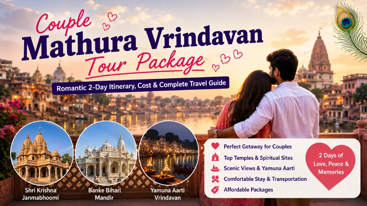 Mathura Vrindavan Tour Package for Couple