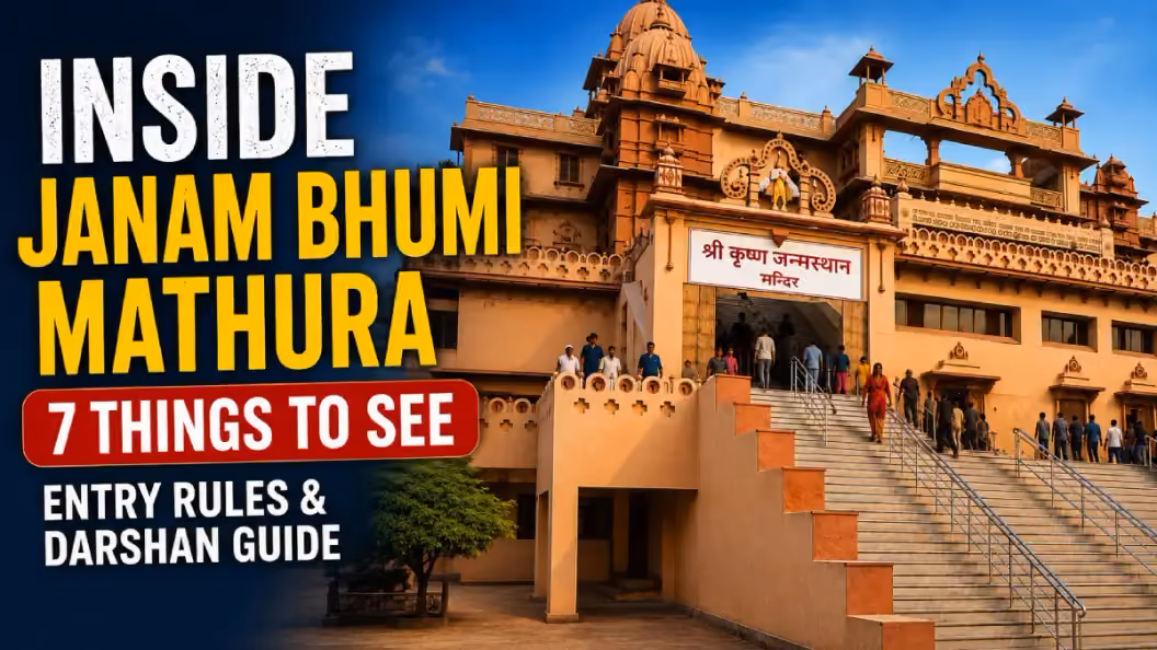 Inside Janam Bhumi Mathura - 7 Things to See, Entry Rules & Darshan Guide