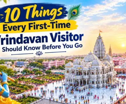 First Time Vrindavan Visitor