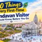 First Time Vrindavan Visitor
