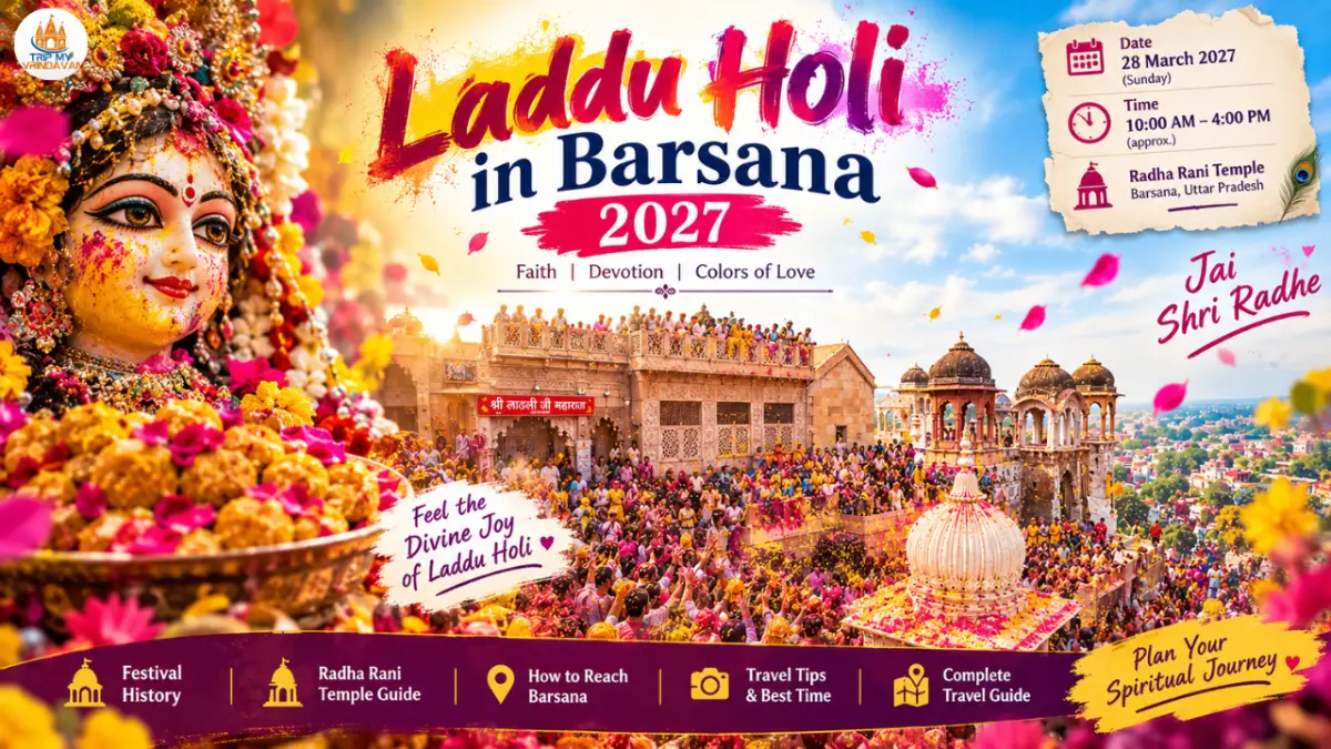 Laddu Holi in Barsana 2027